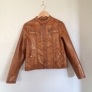 Nordstrom Faux Leather Motorcycle Jacket