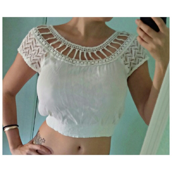 Beautifully detailed crop top