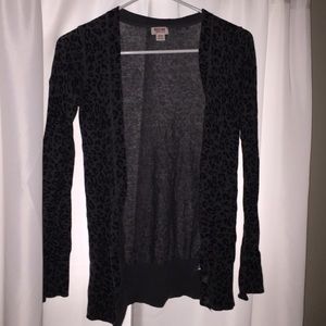 Long sleeved animal print sweater