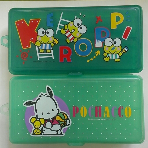 Keropoppi and Pochacco storage boxes