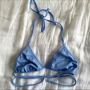 J.Crew Blue Bikini Top