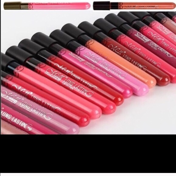 5 piece liquid matte lipstick 💄💋