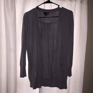 Gray boyfriend sweater