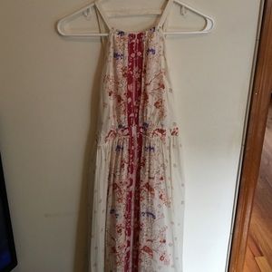 Free people asymmetrical printed dress