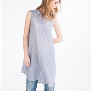 Zara Long Fine Shirt