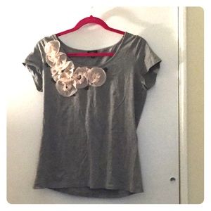 talbots embellishment t-shirt