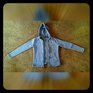 100% Cotton LIKE NEW form-fitting, cute Hoodie.