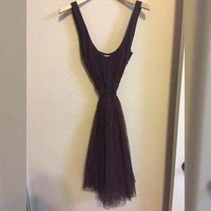 Moulinette Soeurs Meadow Brown Tulle Dress