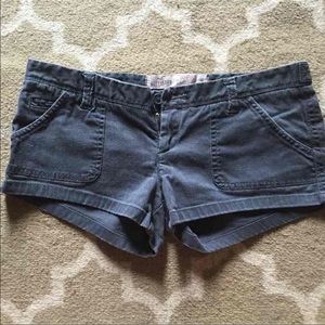 Navy shorts size 3