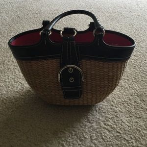 Coach bucket purse