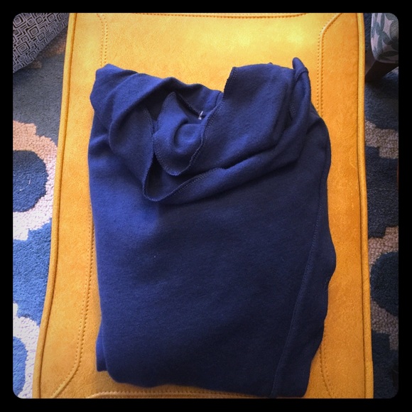 Cool blue sweater