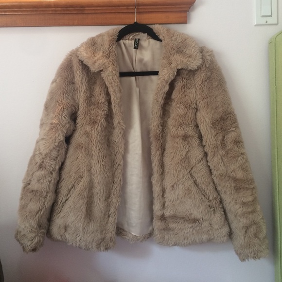 H&M Faux Fur Jacket