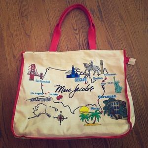 Marc by Marc Jacobs Straw Tote Bag