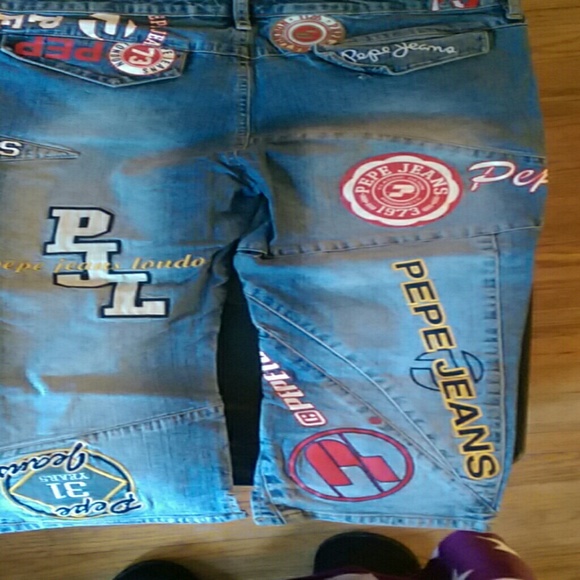 DESIGNER PEPE JEANS CAPRIS - Picture 2 of 3