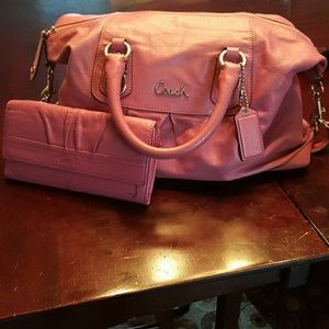 Authentic  COACH  Ashley satchel
