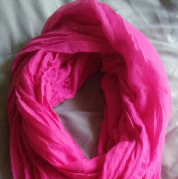 Pink scarf