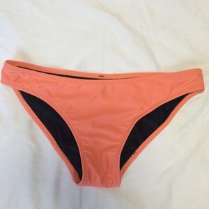 Orange Victoria's Secret Bikini Bottoms