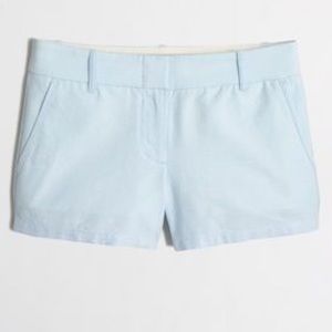 NWOT light Blue Jcrew Chino 3in Shorts