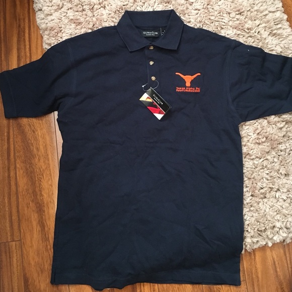 Men's medium navy polo