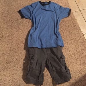 🦄 Tshirt and men's cargo short bundle teen boy