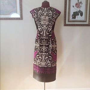 Printed Midi Dress