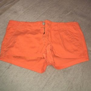 Orange Hollister Shorts