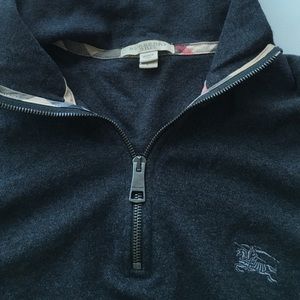 Men's Authentic Burberry gray sweater size L