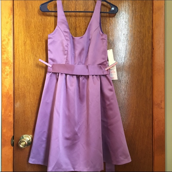 Lavender bridesmaid/cocktail dress