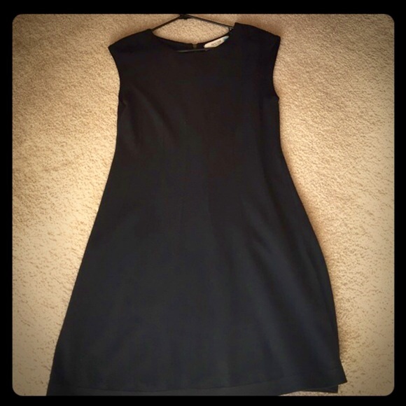 Anthropologie "Sparrow" Black Sleeveless Dress