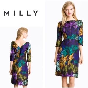 MILLY Delaney Print Sheath Dress