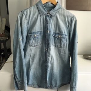 J.crew denim shirt - size 2