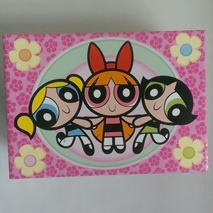 NEW power puff girls jewelry box