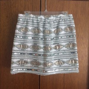 Sequin skirt