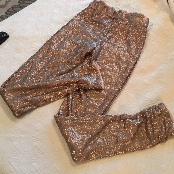 Adorable sequin leggings!