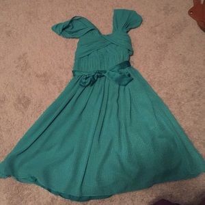 Never worn BCBG chiffon dress