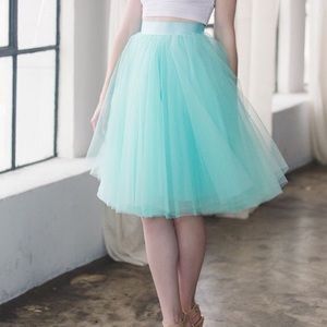 Tulle skirt