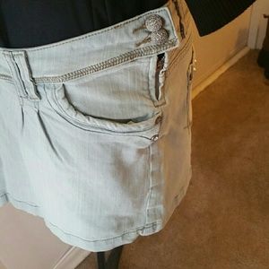 Stylebook USA Skirts - |SALE|Light Denim Bling Skirt Stylebook USA Skirts - |SALE|Light Denim Bling Skirt