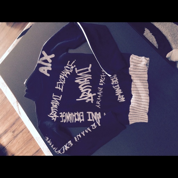 Authentic Armani Zipper Sweater