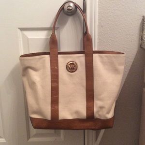 Michael Kors Fulton Canvas Tote