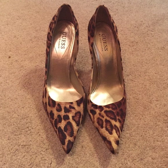 Guess Cheetah print heels
