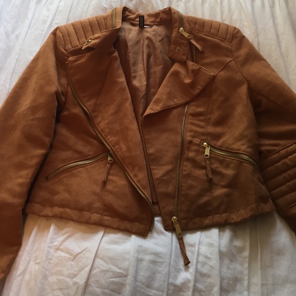 Divided suede jacket