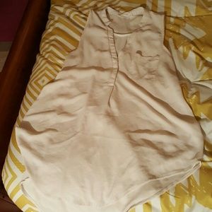 Cream colored blouse