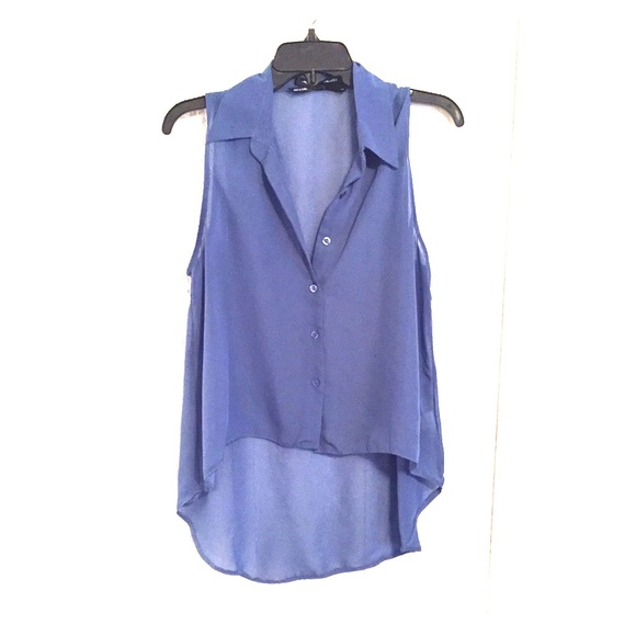 Hi Lo Button Up Tank