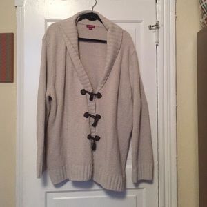 Cream cozy fishermans style sweater