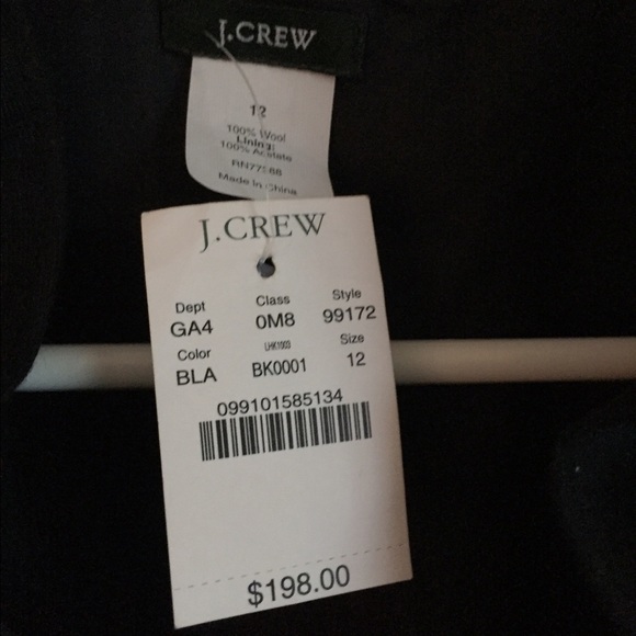 NWT J.Crew Wool Madeleine Dress - Picture 4 of 4