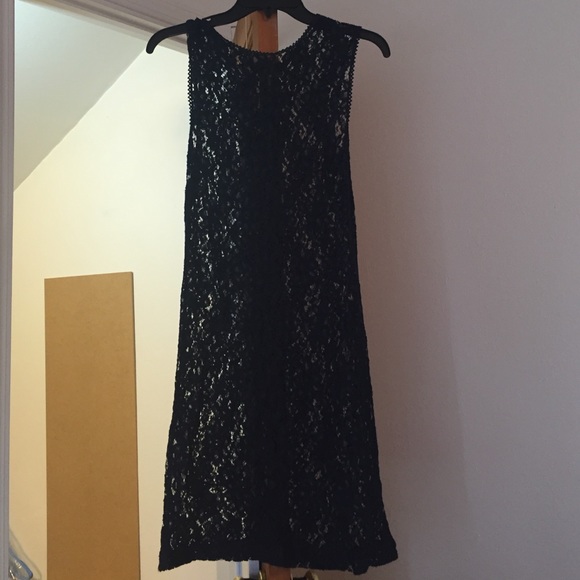 Forever 21 navy lace dress