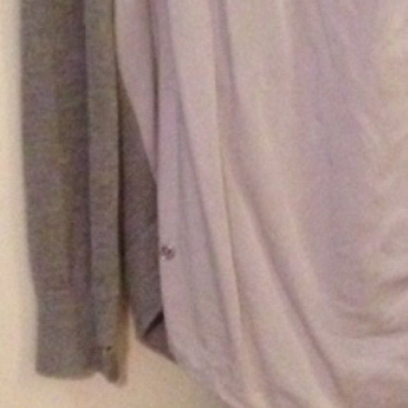 Lululemon Grey Cardigan Sweater: Tencil, Cashmere - Picture 3 of 3