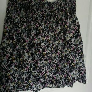 Floral H&M skirt