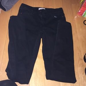 Abercrombie high waisted black jeans