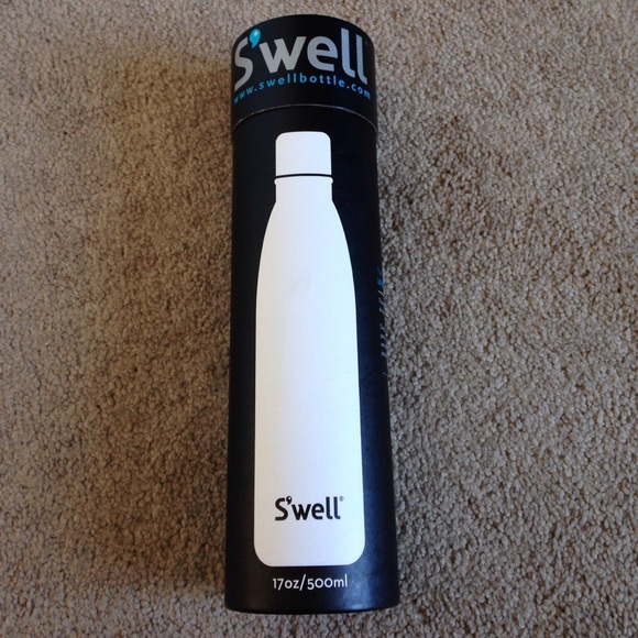 S'well blue water bottle. 17oz. Cold 24hr/Hot 12hr